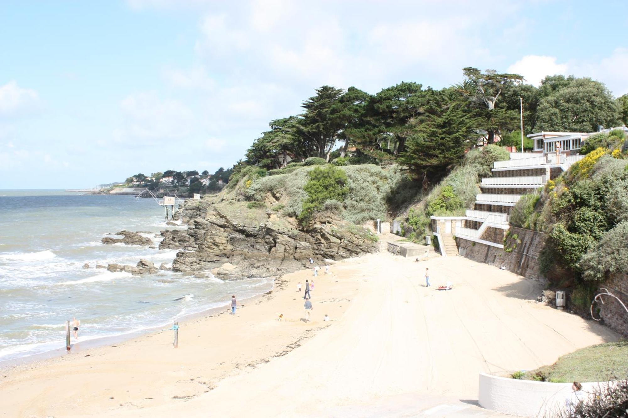 Appartement En Rdc Avec Terrasse Face A La Mer Pornic Exterior photo